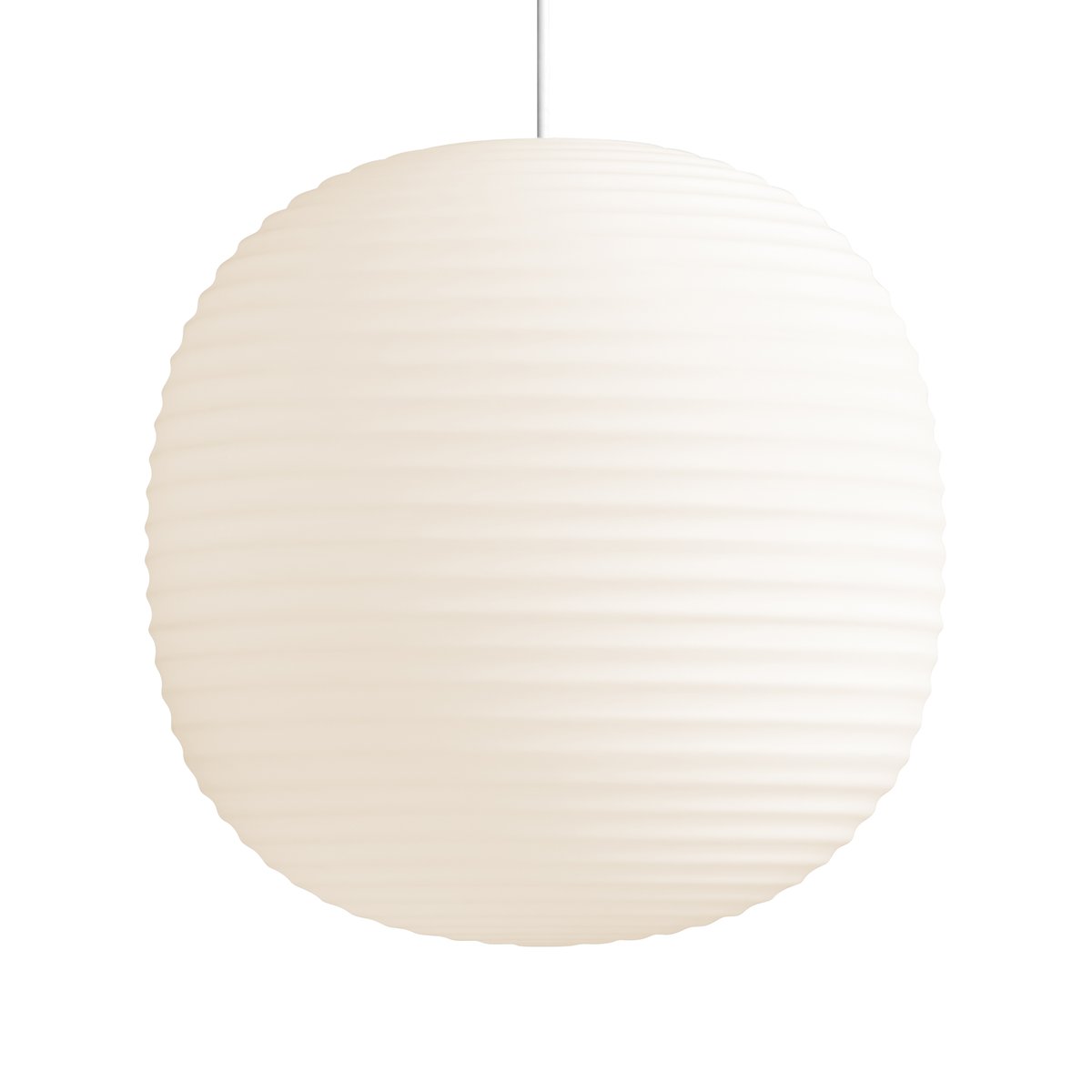 New Works Lantern pendel large Frosted white opal glass