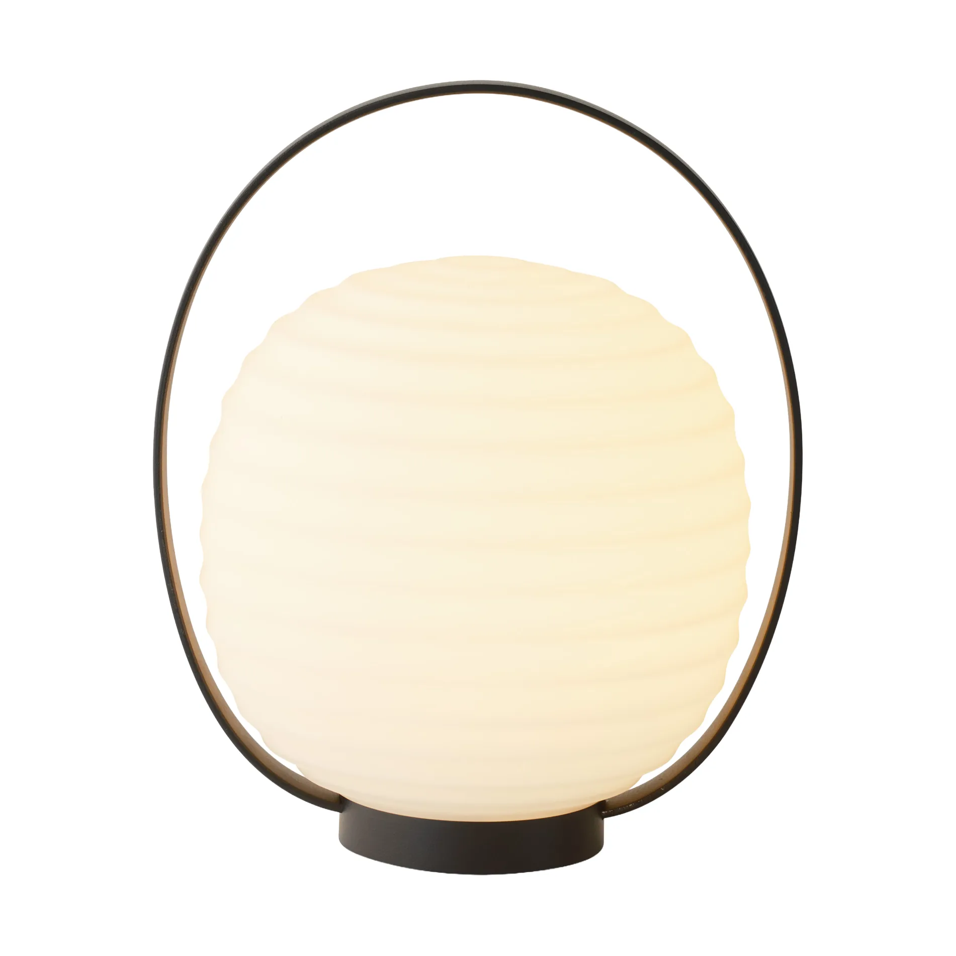 Lantern portabel bordslampa 23x18 cm, Black New Works