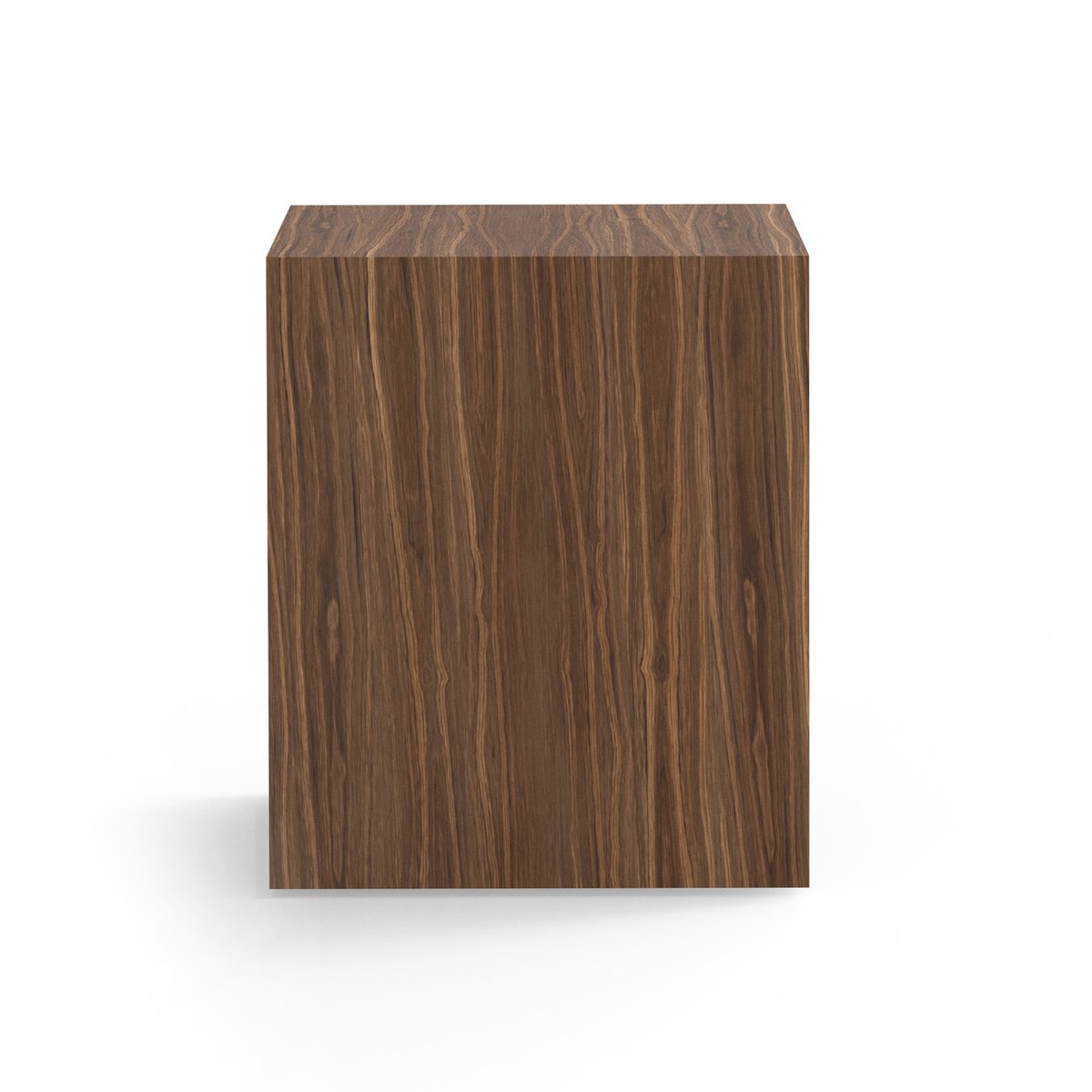 New Works Mass sidobord 40x40x47 cm Walnut | Skandinavisk Design | Avlastningsbord & Sidobord | Brun