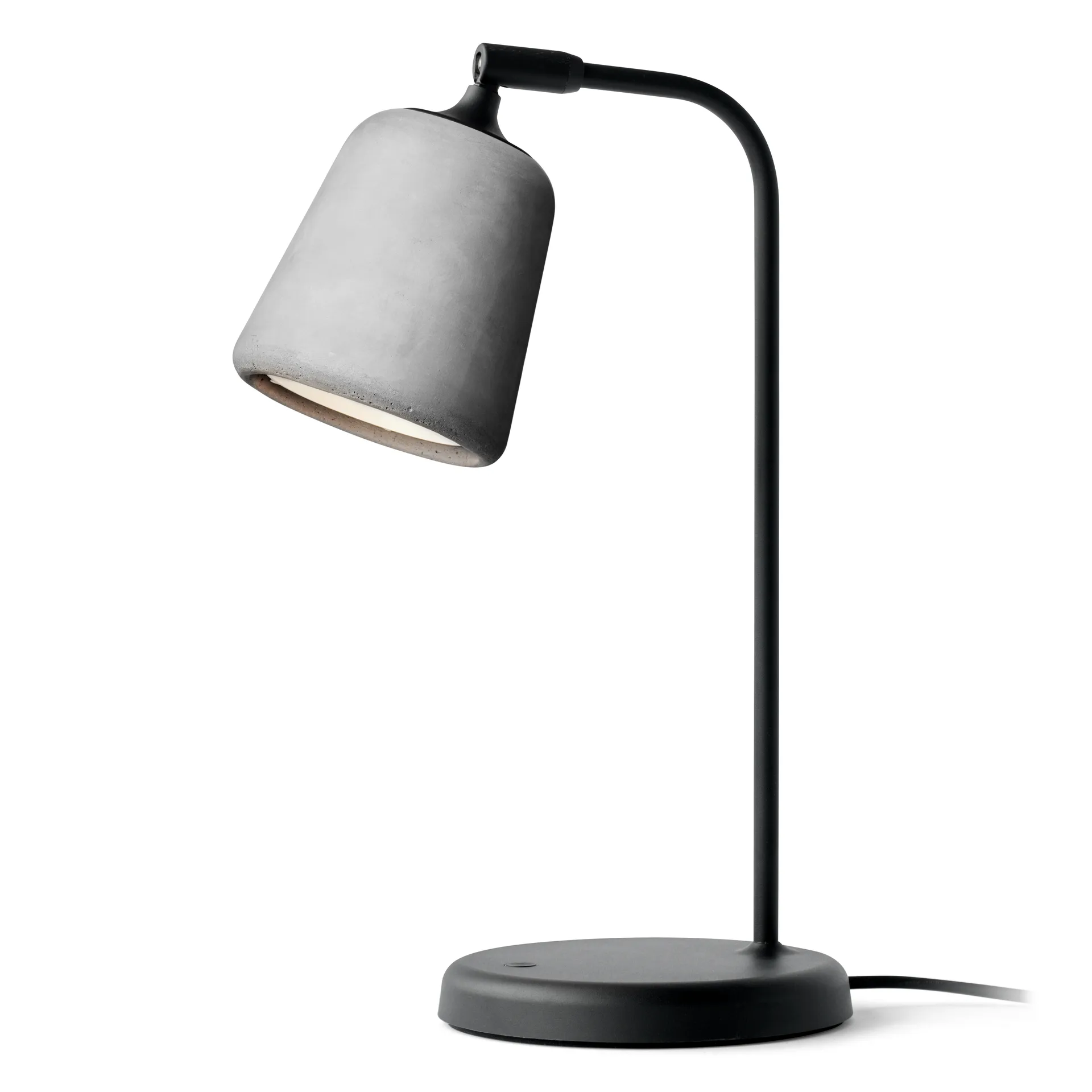 Material bordslampa, Light grey concrete New Works