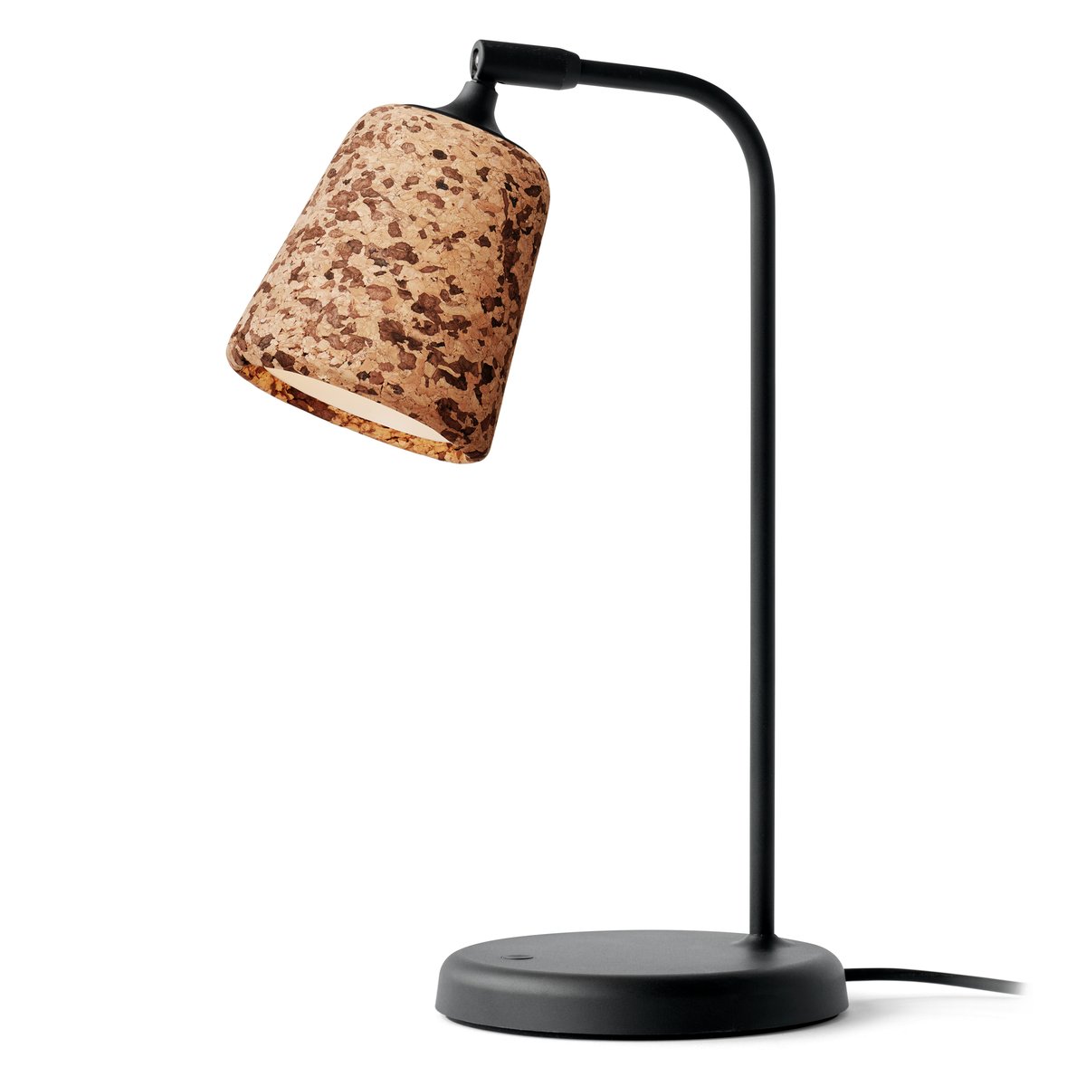 New Works Material bordslampa Mixed cork | Skandinavisk Design | Bordslampor | Brun