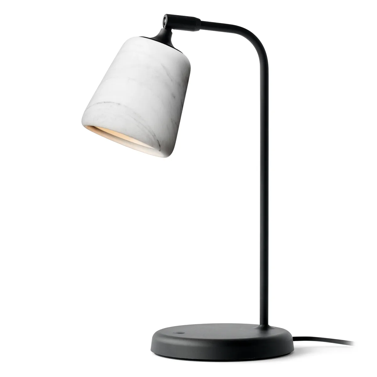 New Works Material bordslampa White marble