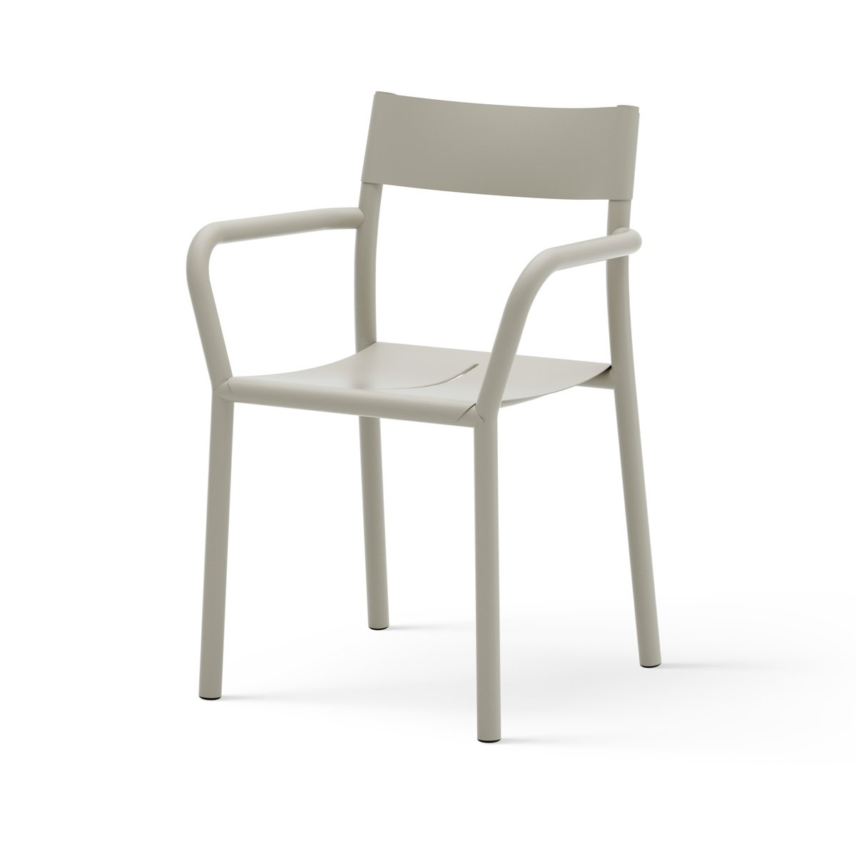 New Works May Armchair Outdoor karmstol Light Grey | Skandinavisk Design | Trädgårdsstolar | Grå