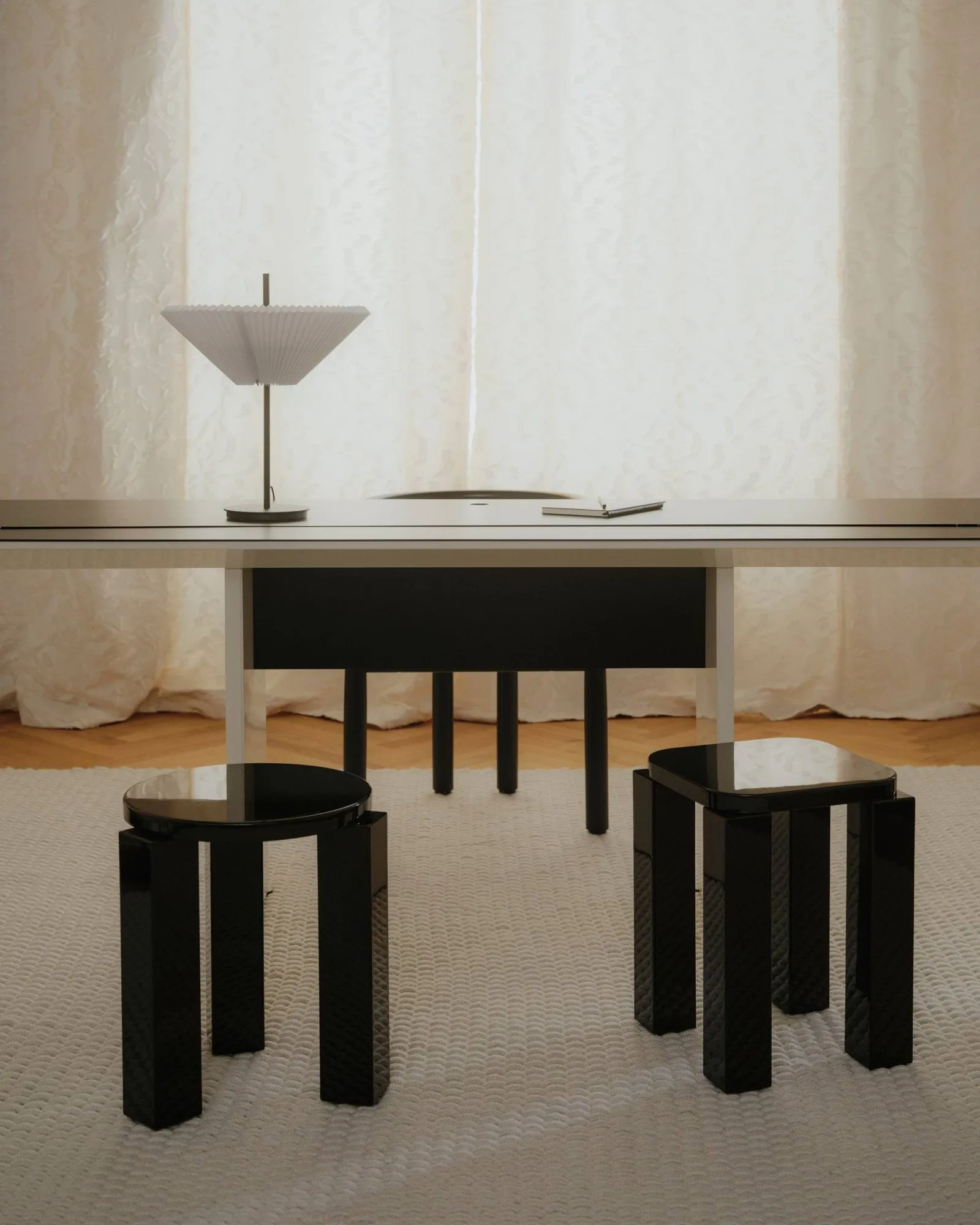 Nebra golvlampa, White (vit), 150 cm New Works