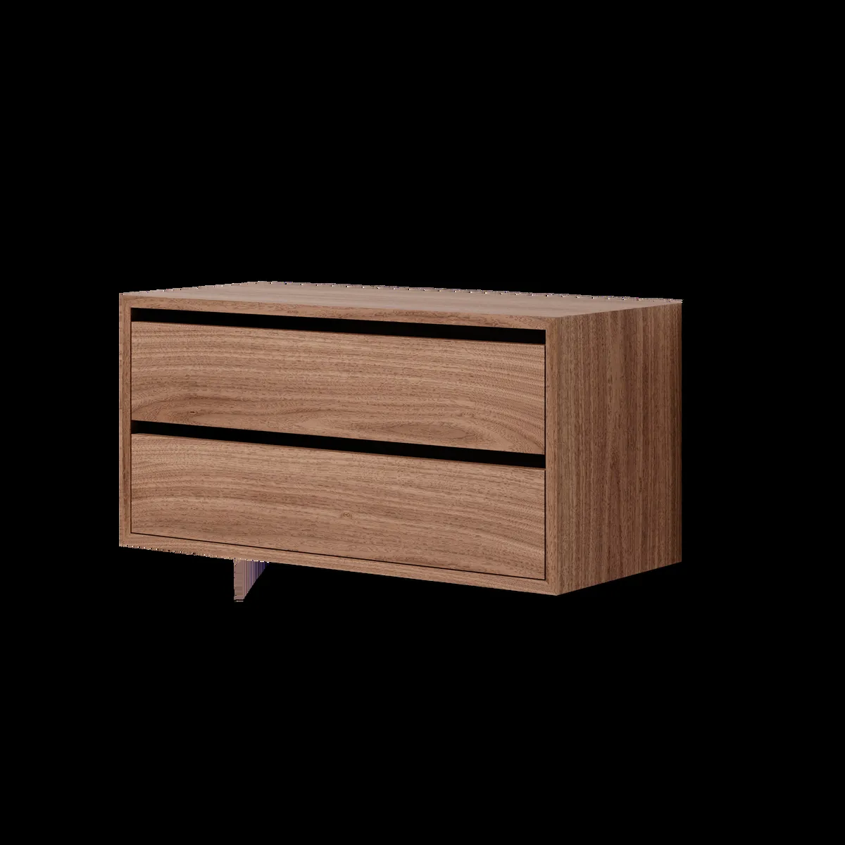 New Works New Works lådsektion 79x35 cm Valnöt