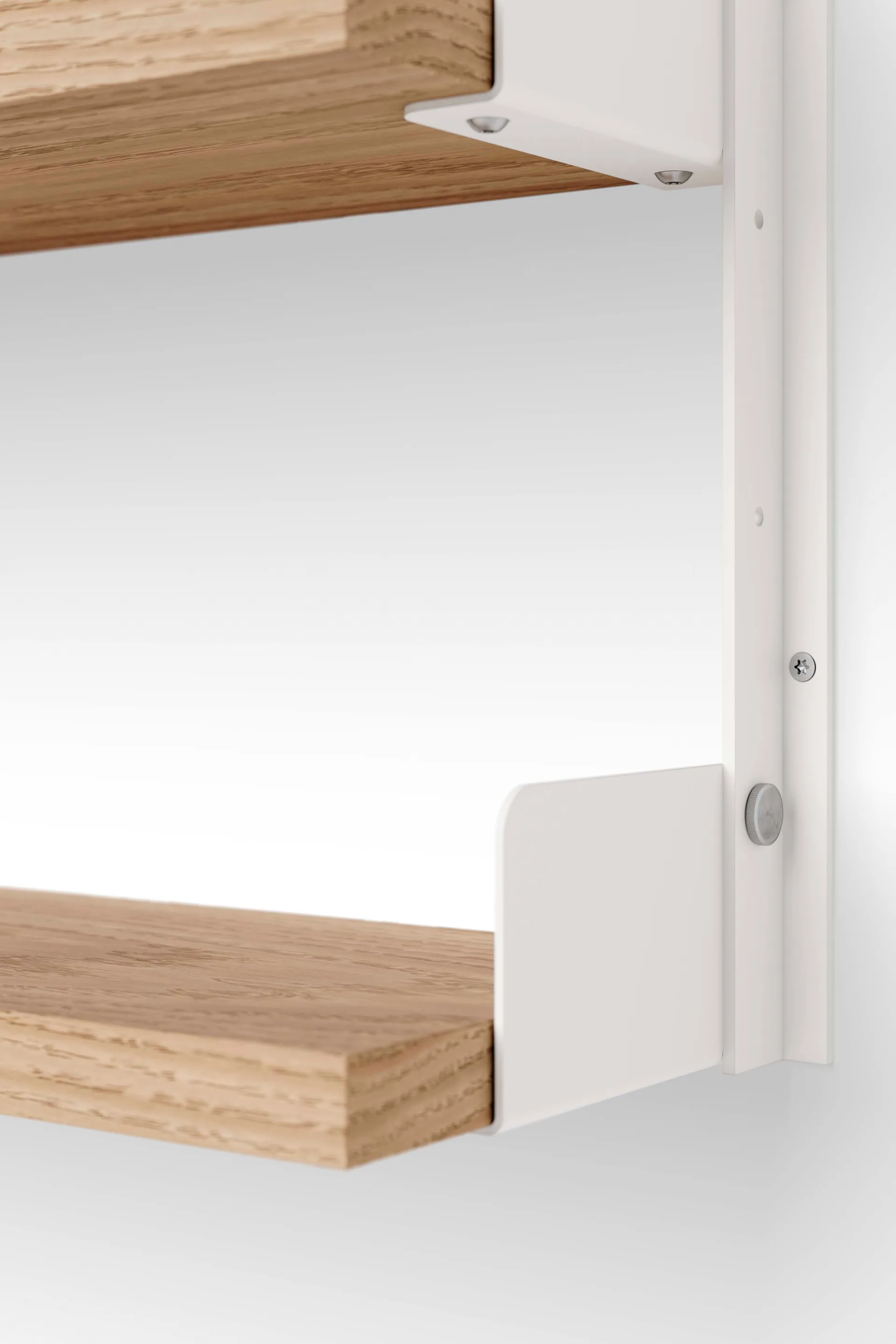 New Works Tea Shelf vägghängd hylla 46x62,5 cm, Ek New Works