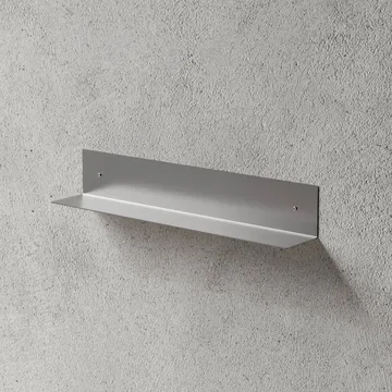 Nichba badrumshylla - Brushed stainless steel, 60 cm - Nichba