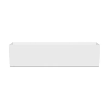 Nichba duschhylla - White, 40 cm - Nichba