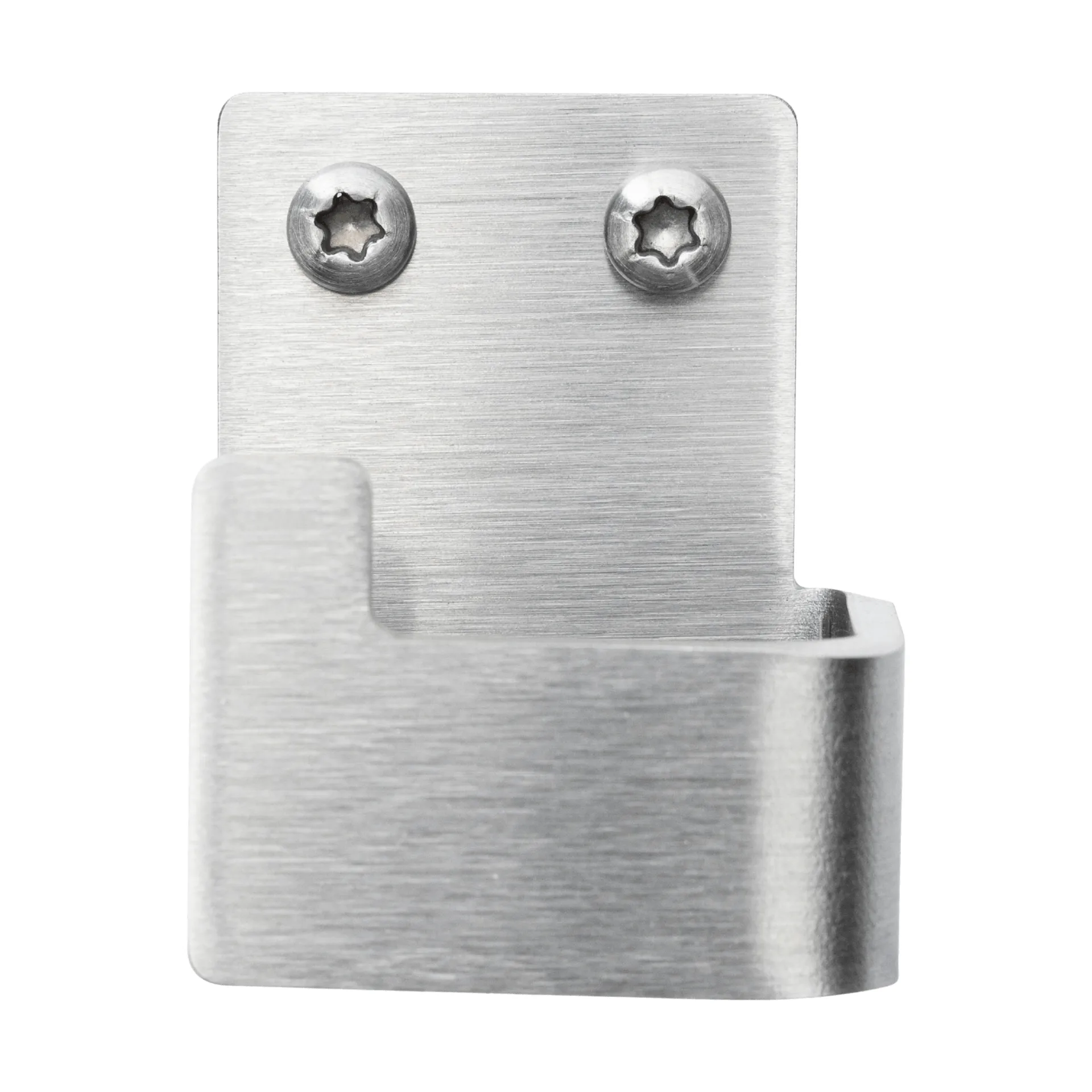Nichba handdukskrok, Brushed stainless steel, 2-pack Nichba