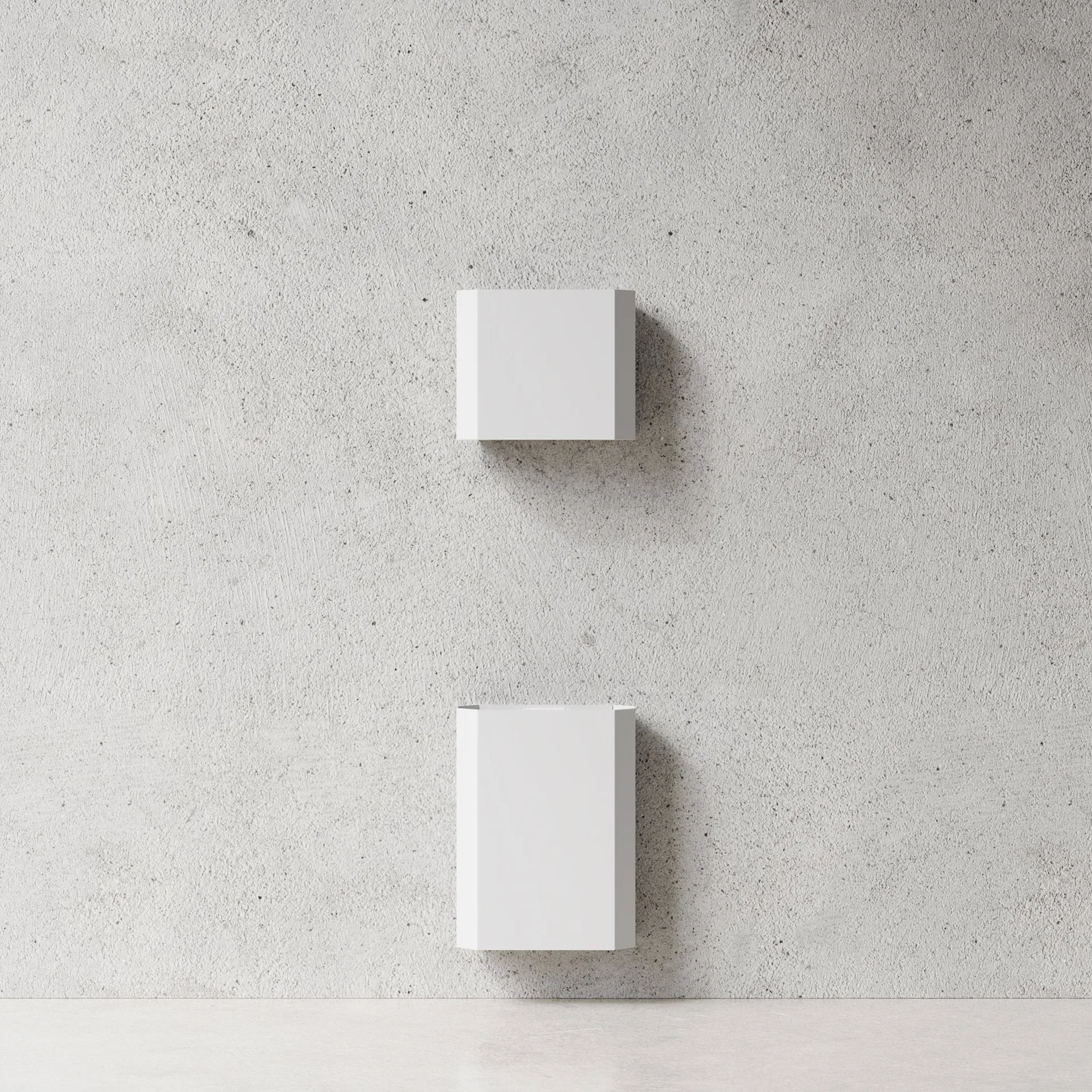 Nichba papperskorg, White, 12 L Nichba