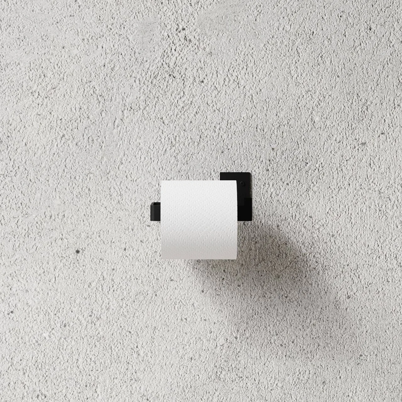 Nichba toalettpappershållare, Black Nichba