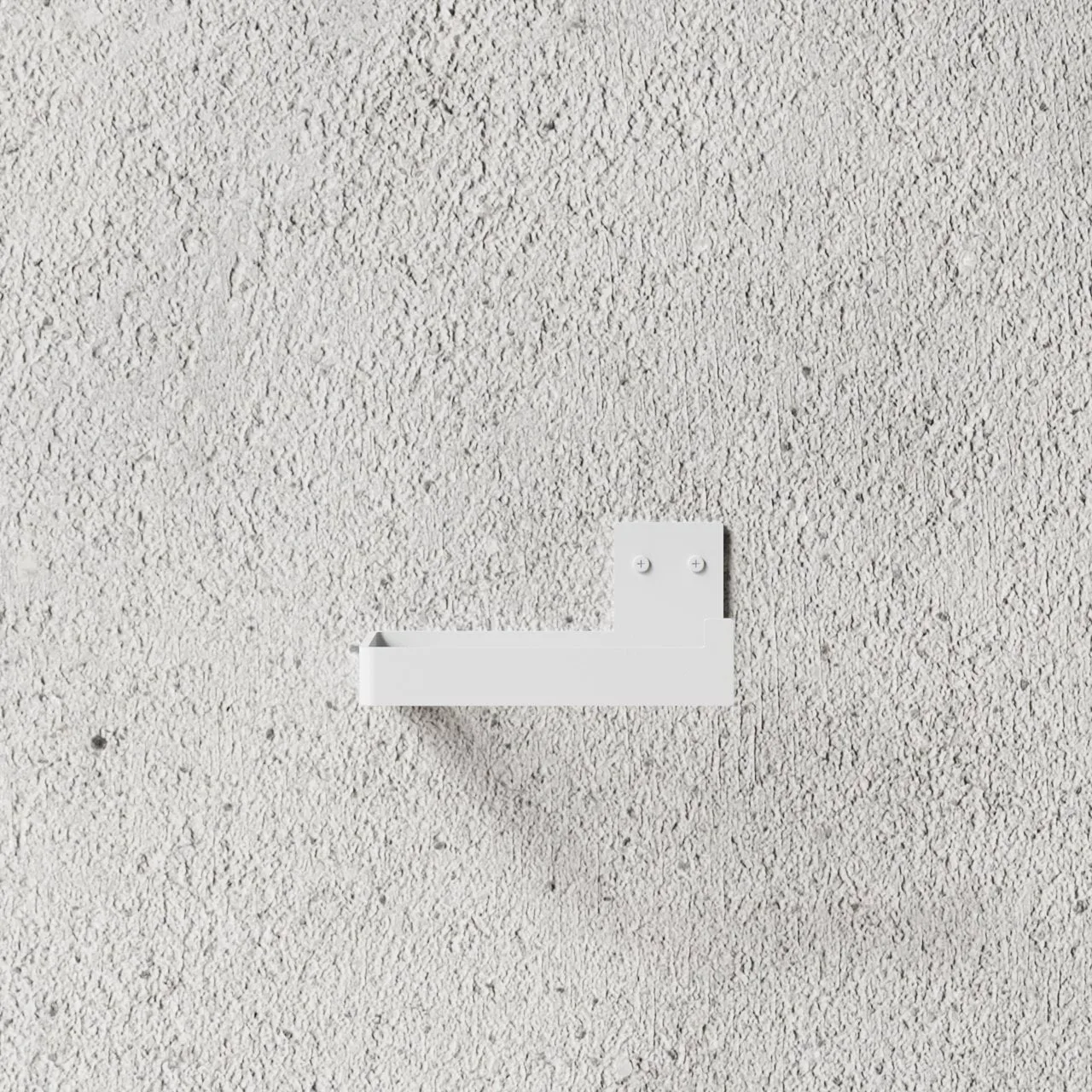 Nichba toalettpappershållare, White Nichba