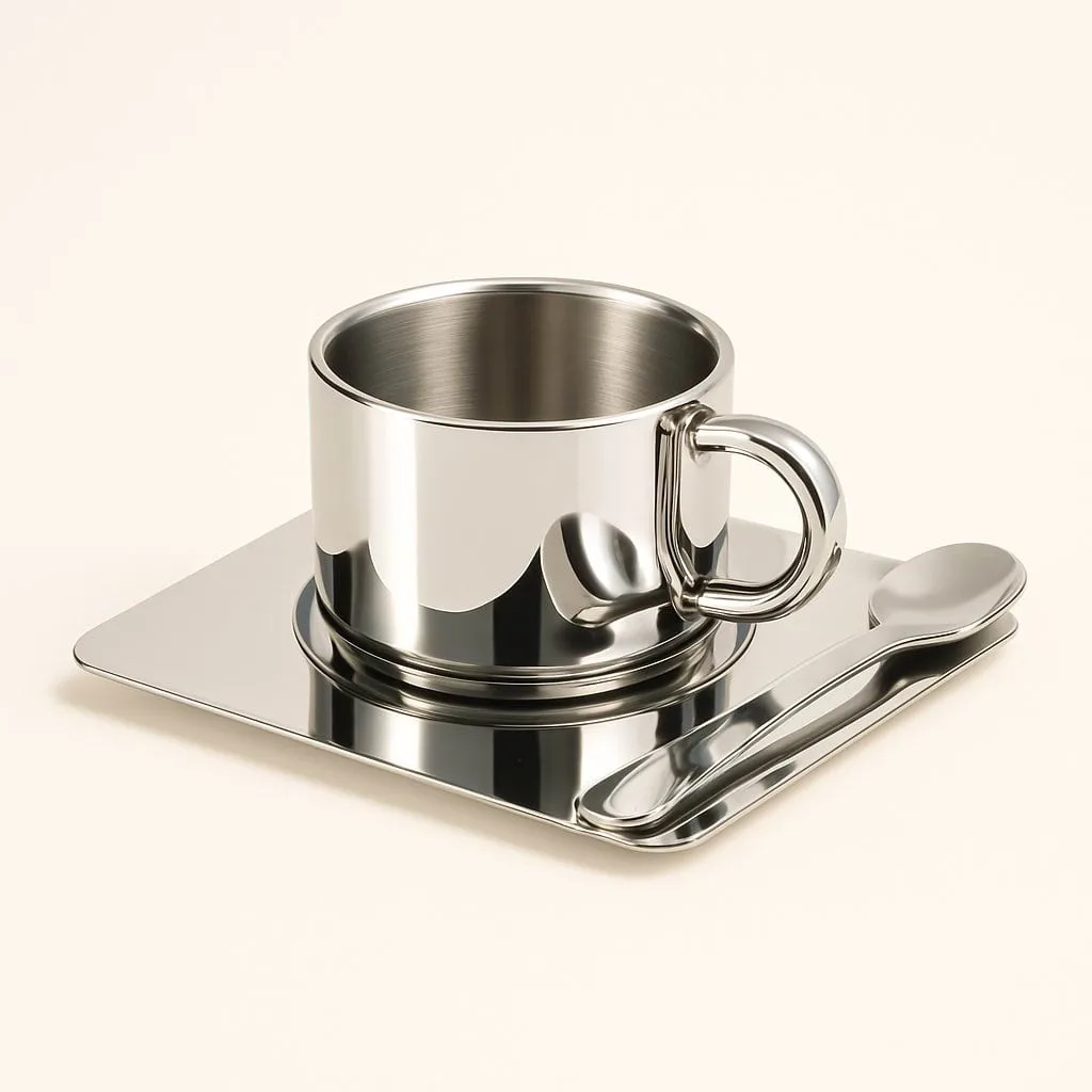 Nichba trio kopp, Stainless steel Nichba