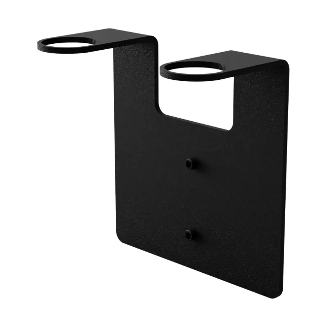 Nichba tvålhållare, Black, double Nichba