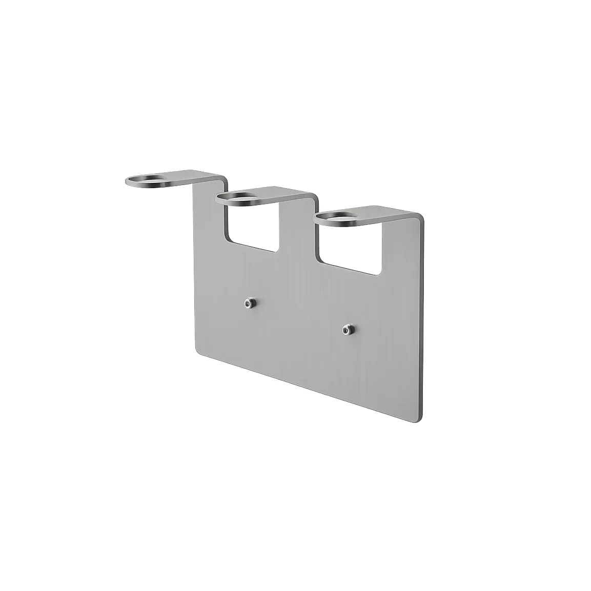 Nichba tvålhållare, Brushed stainless steel, triple Nichba