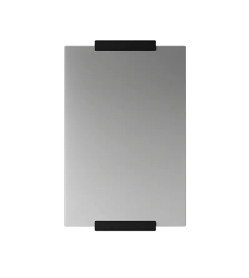Nichba väggspegel, Black, 70x50 cm Nichba