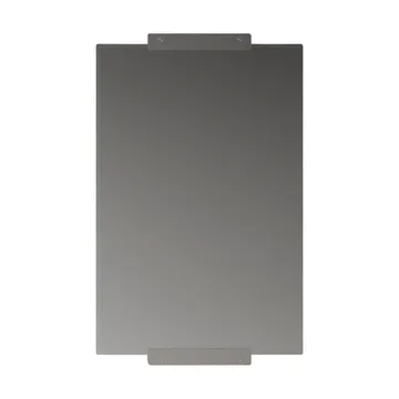 Nichba väggspegel - Brushed stainless steel, 70x50 cm - Nichba
