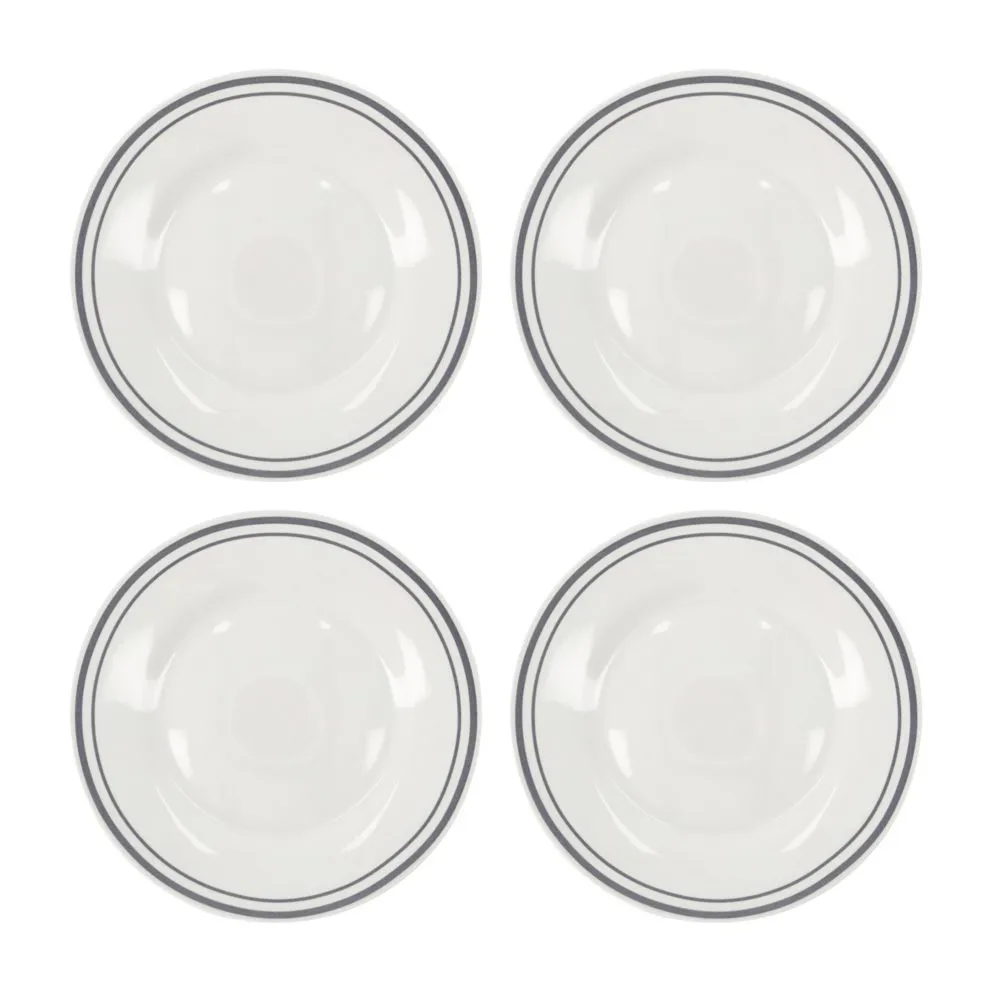 Nicolas Vahé Bistro tallrik Ø23 cm 4-pack Grå