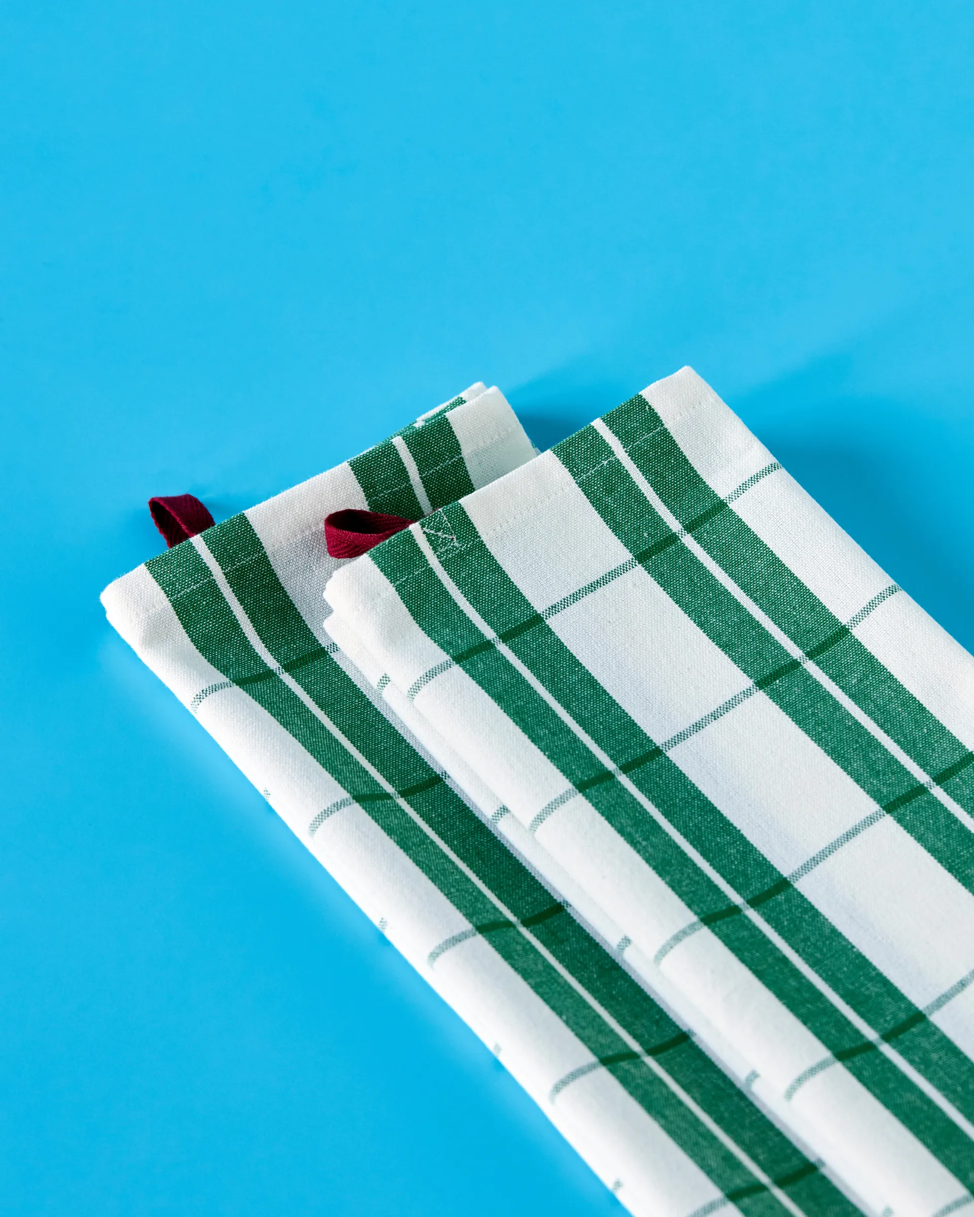 Chef kökshandduk 50x70 cm, Grön-vit Nicolas Vahé