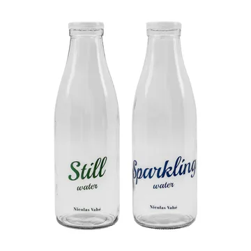 Flaska med lock 1 L, 2 delar - Still-Sparkling - Nicolas Vahé