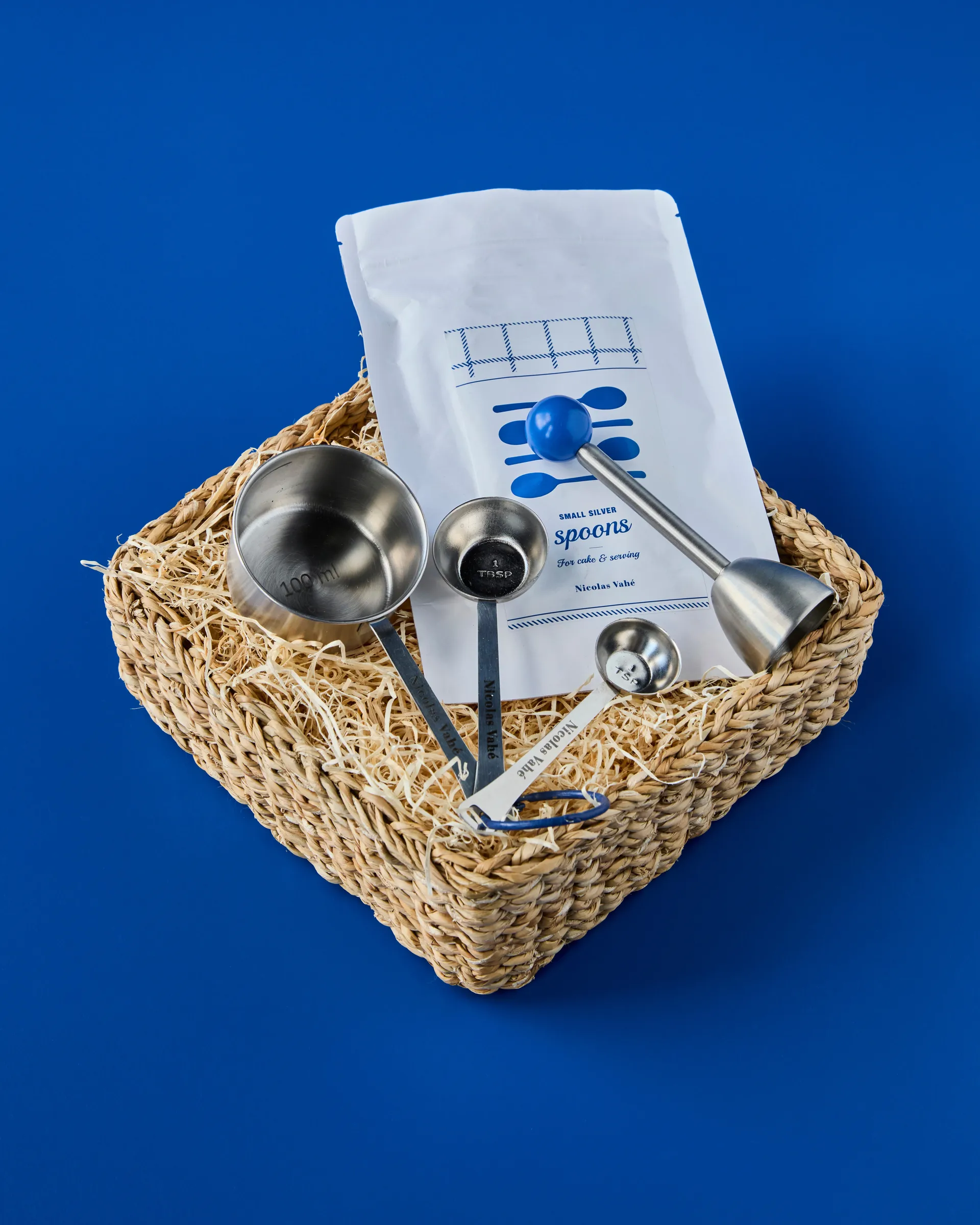 Naba förvaringskorg, Natur, 21x21 cm Nicolas Vahé