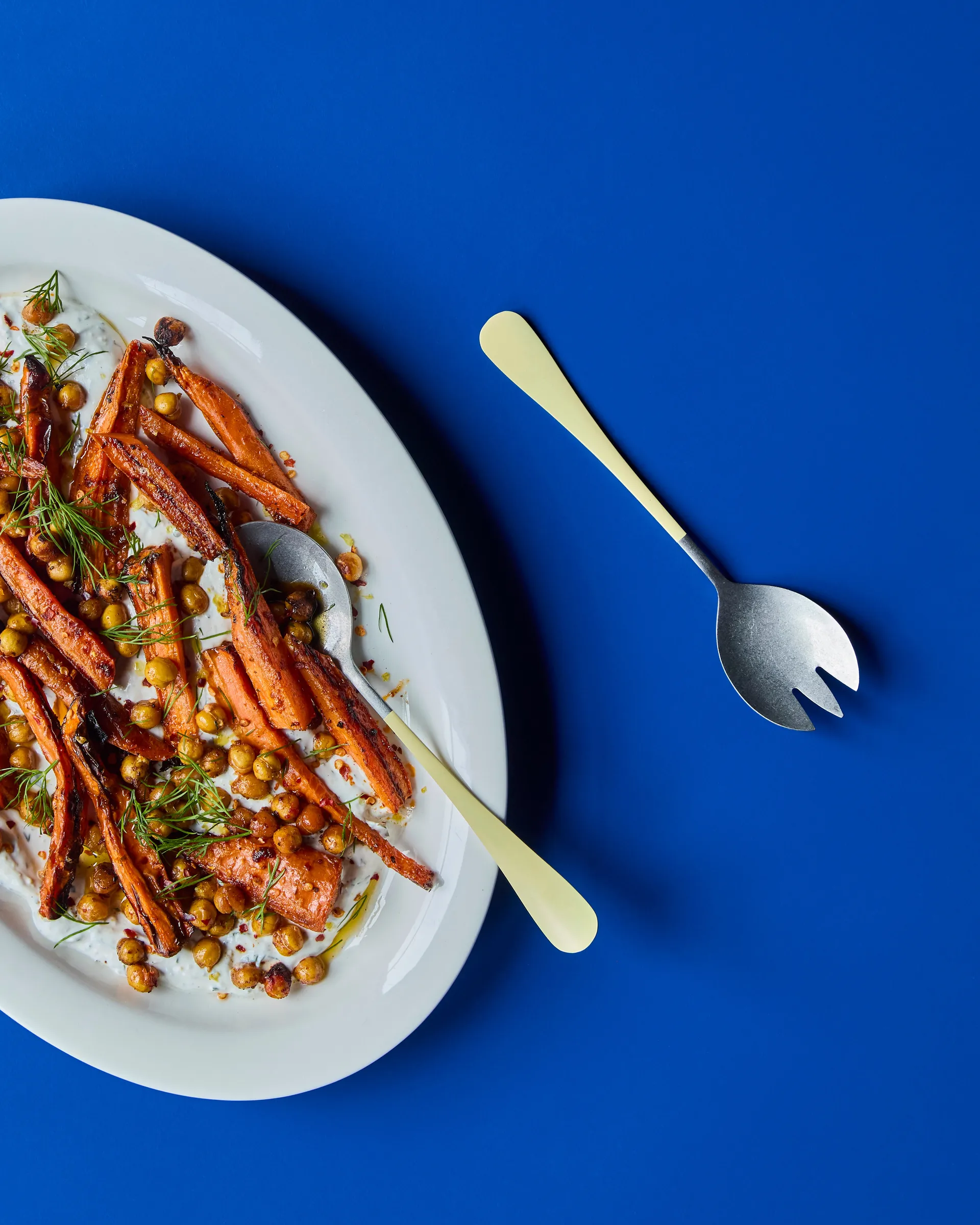 Nicolas Vahé salladsbestick 2 delar, Gul Nicolas Vahé