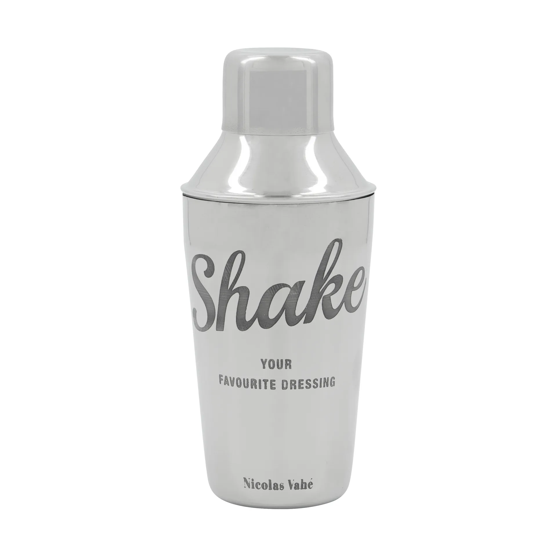 Nicolas Vahé shaker, Silver finish Nicolas Vahé
