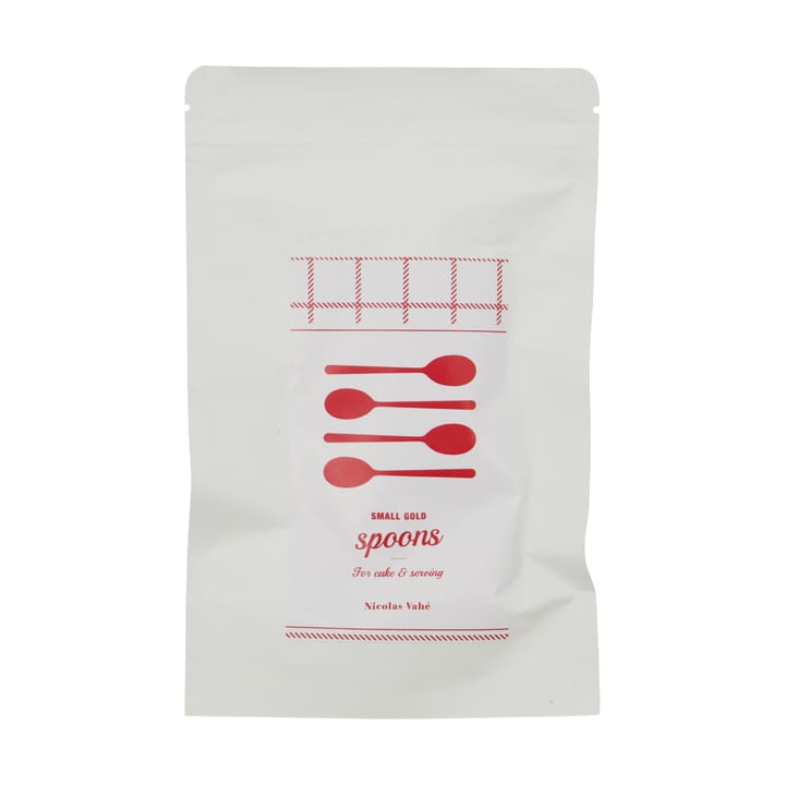 Nicolas Vahé tesked 4-pack, Antik guldfinish Nicolas Vahé