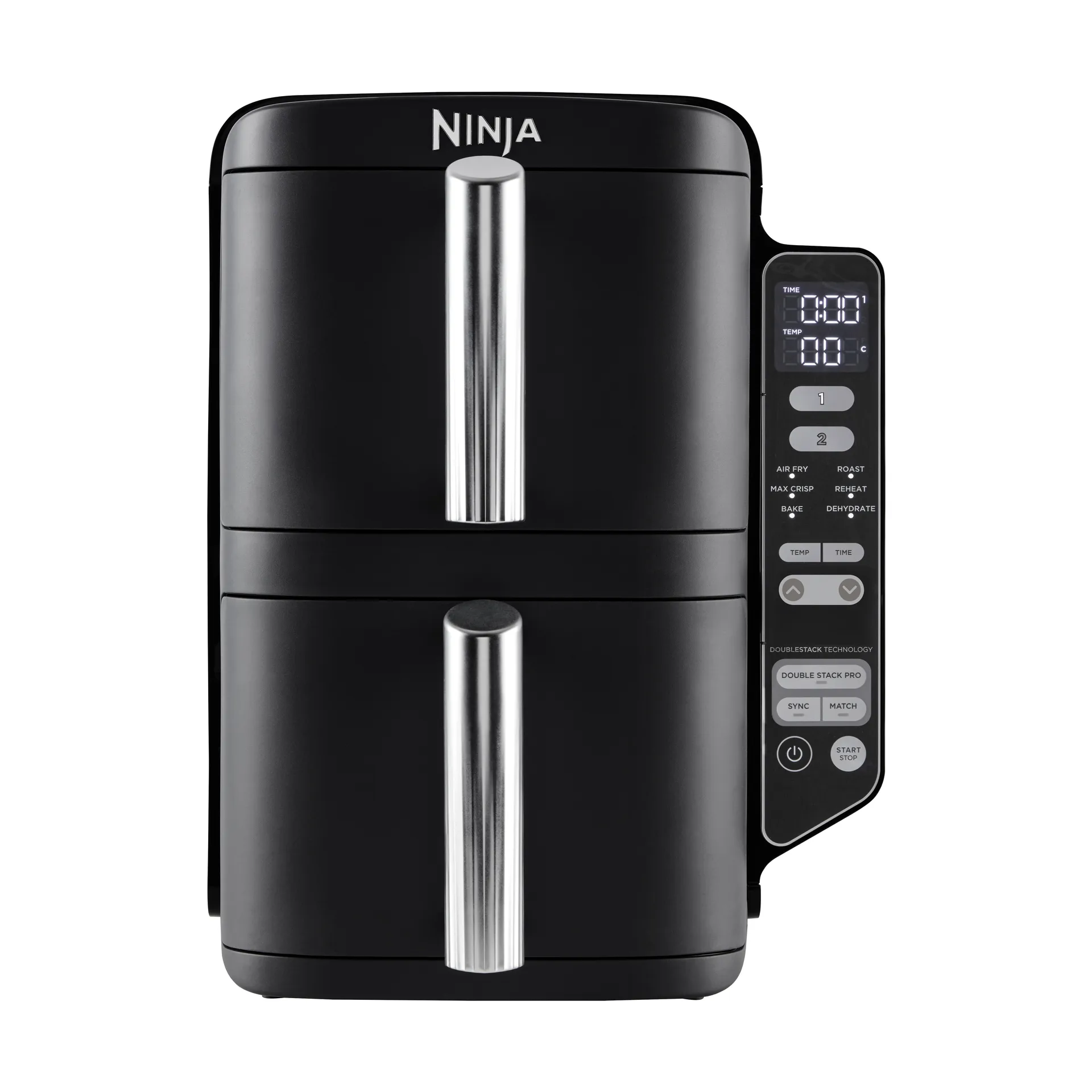 Ninja Air Fryer SL300EU double stack 2 lådor 7,6 L, Svart Ninja