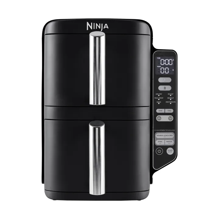 Ninja Air Fryer SL300EU double stack 2 lådor 7,6 L - Svart - Ninja