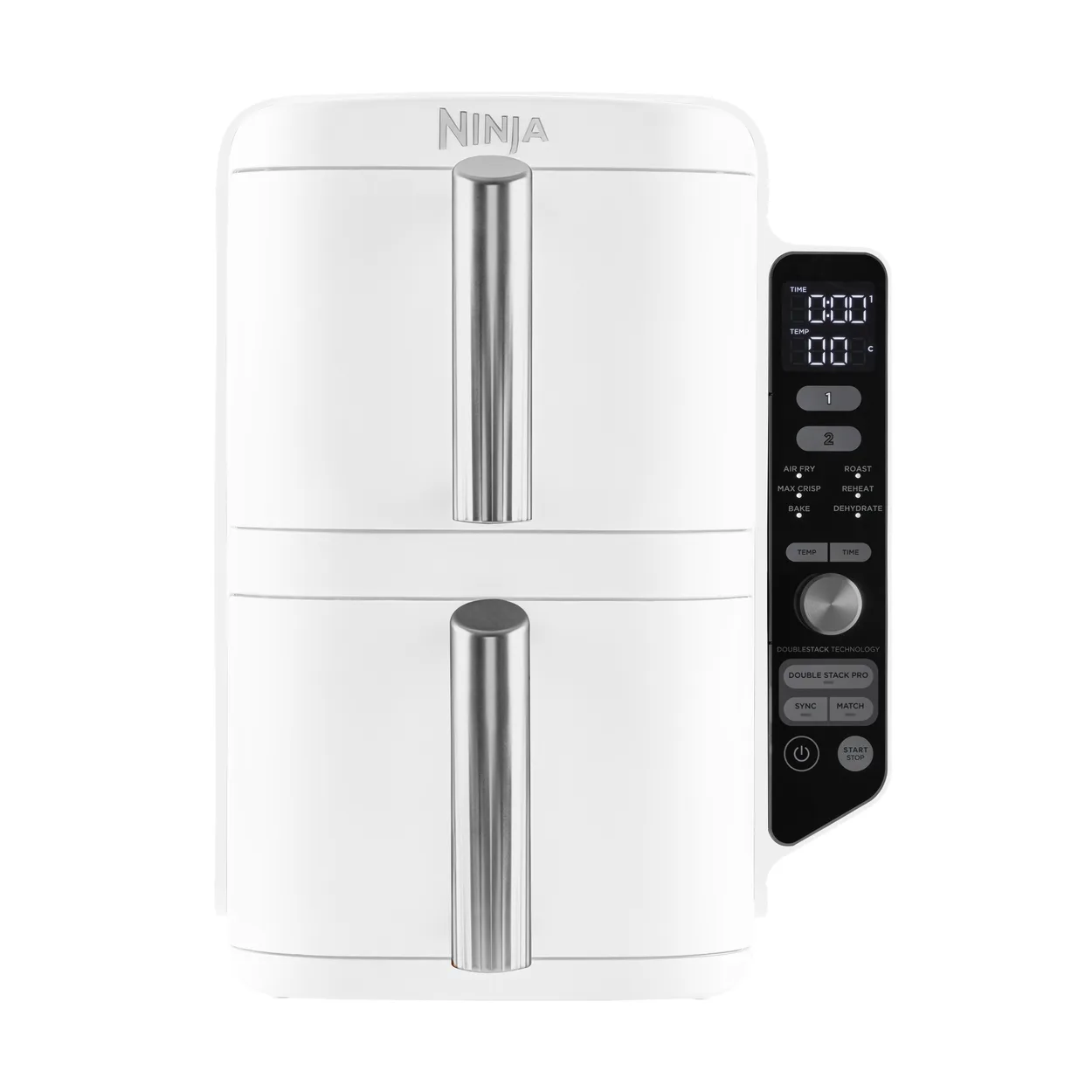 Ninja Air Fryer SL400EUWH double stack XL 2 lådor 9,5 L Vit
