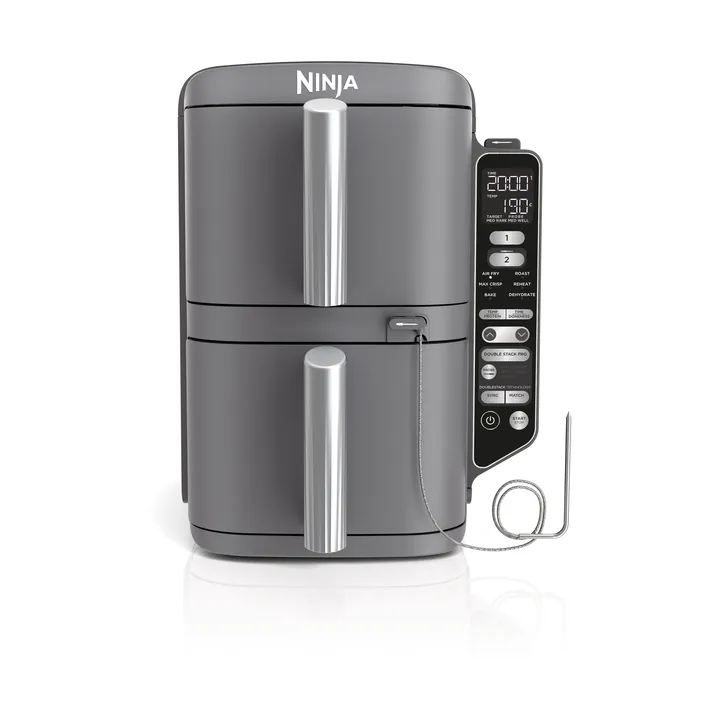 Ninja Air Fryer SL451EU stacked dual zone XL 9,5 L - Svart - Ninja
