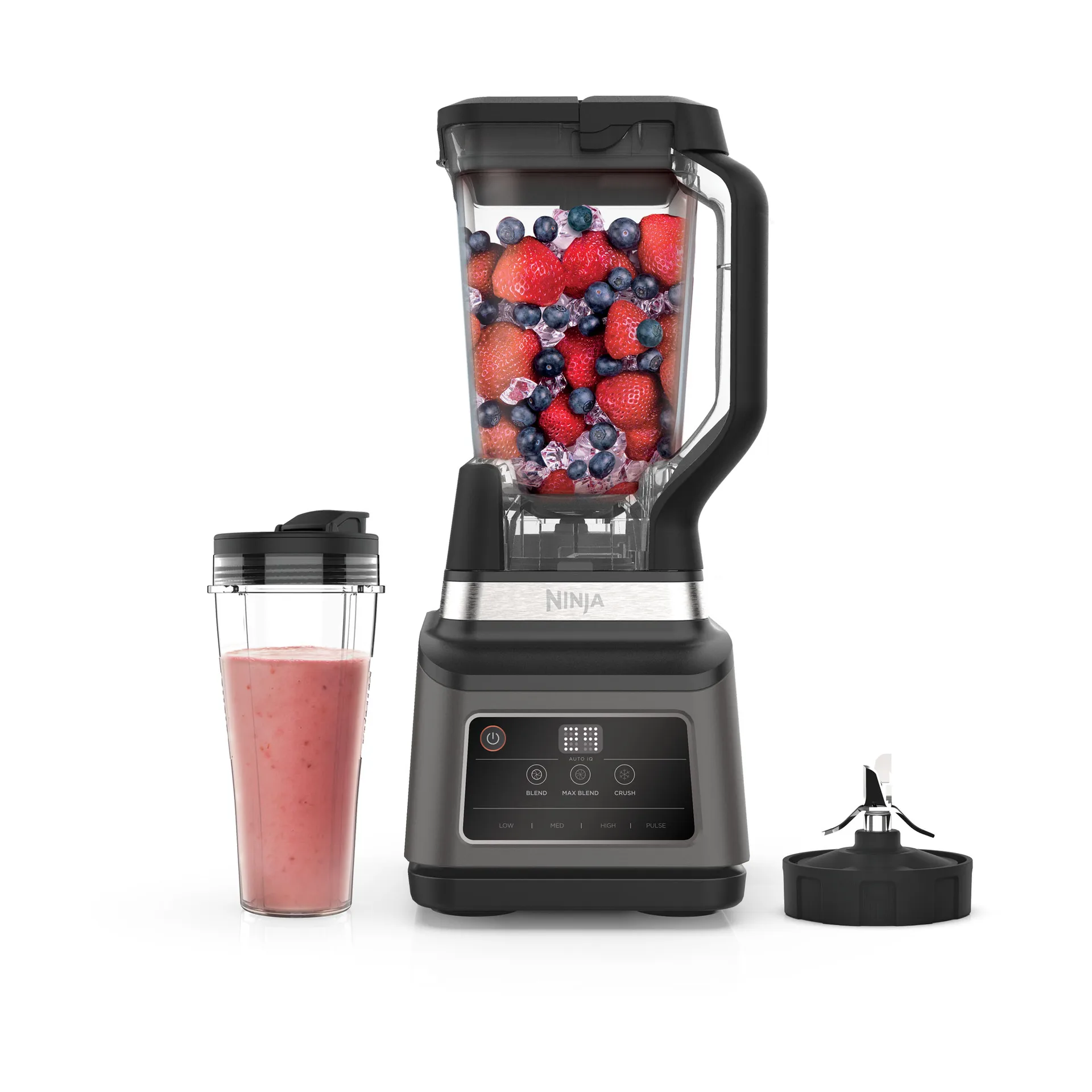 Ninja BN750 2-i-1 blender med Auto-iQ, Svart Ninja