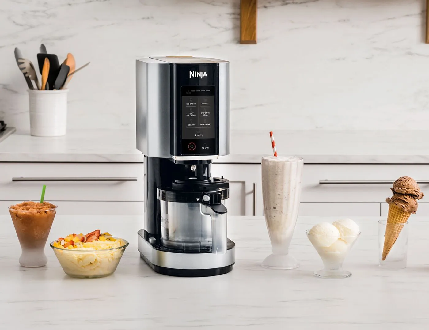Ninja CREAMi NC302EU glass- och dessertmaskin, Black Ninja