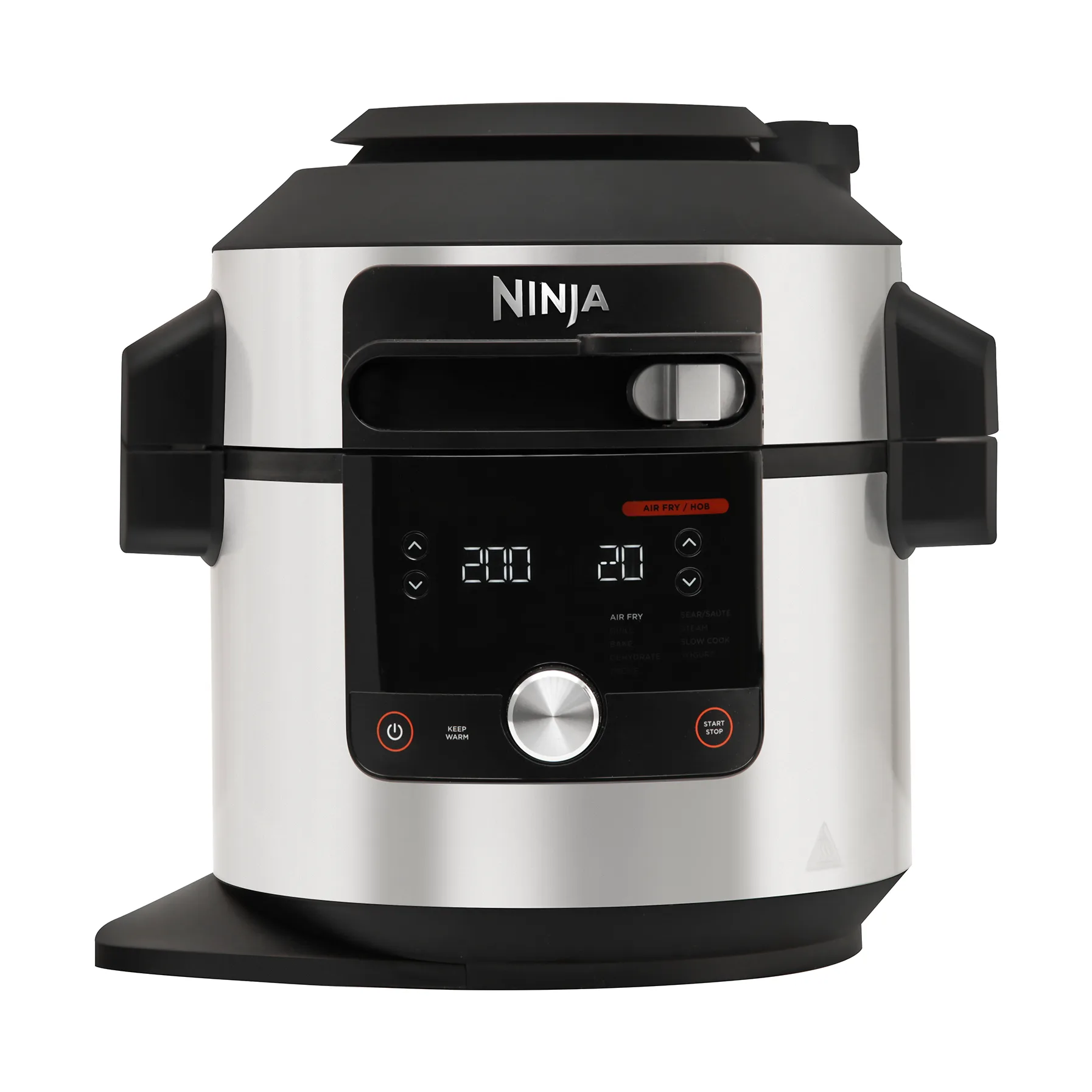 Ninja Foodi OL650 12-i-1 ONE-Lid multikokare 7,5 L, Rostfritt stål Ninja