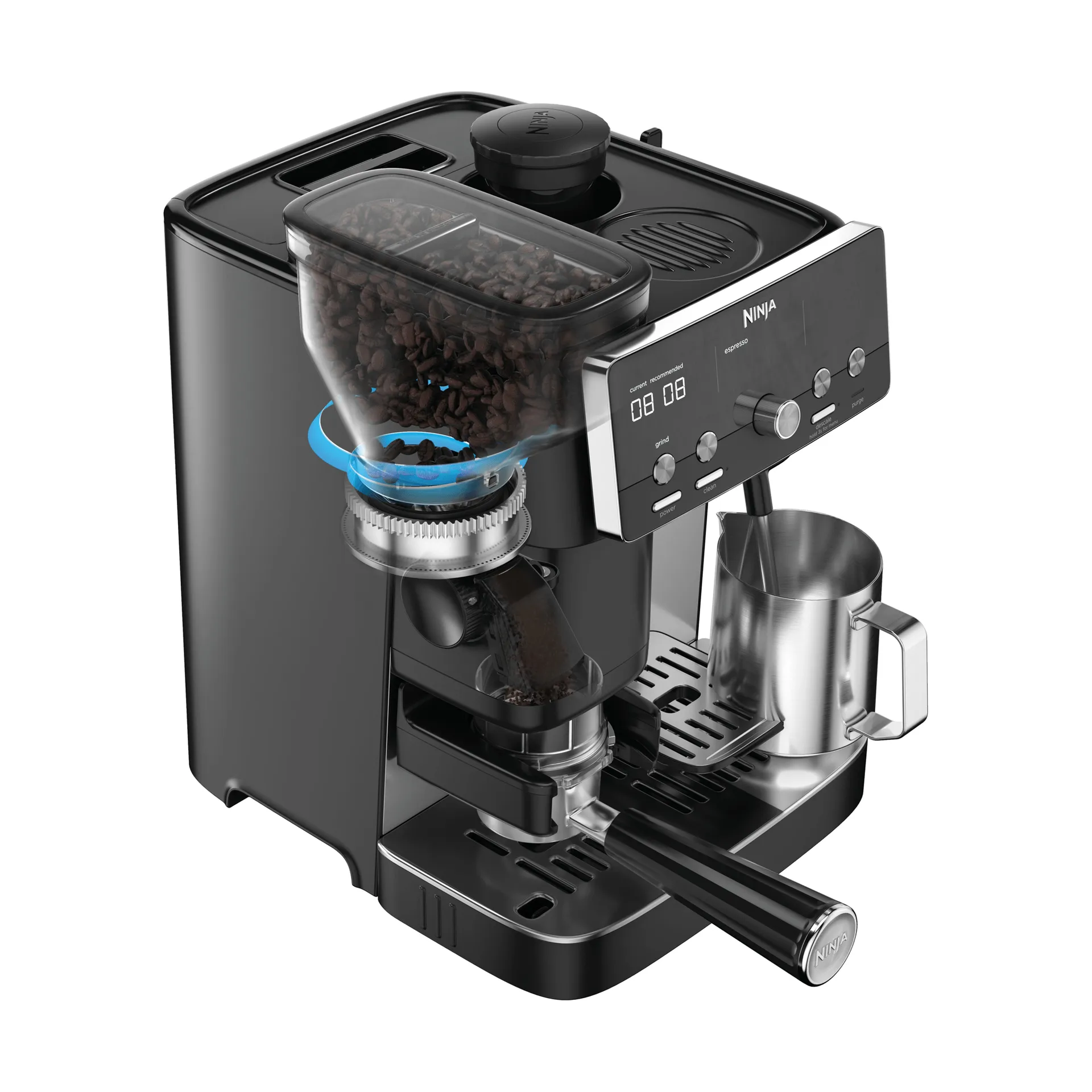 NINJA LUXE™ CAFÉ Mini automatisk espressomaskin, Black Ninja