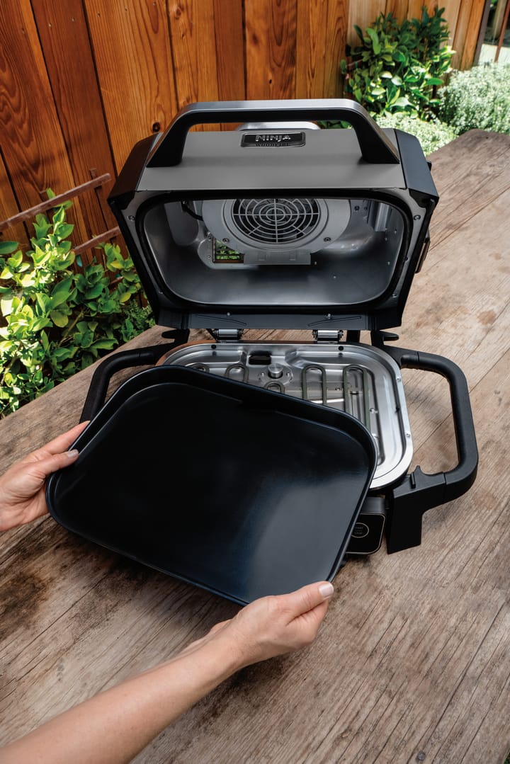 Ninja Woodfire BBQ-platta 28x37 cm, Svart Ninja