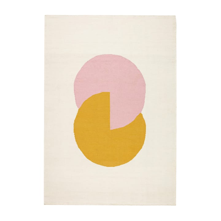 Circles blocks kelimmatta rosa - 170x240 cm - NJRD