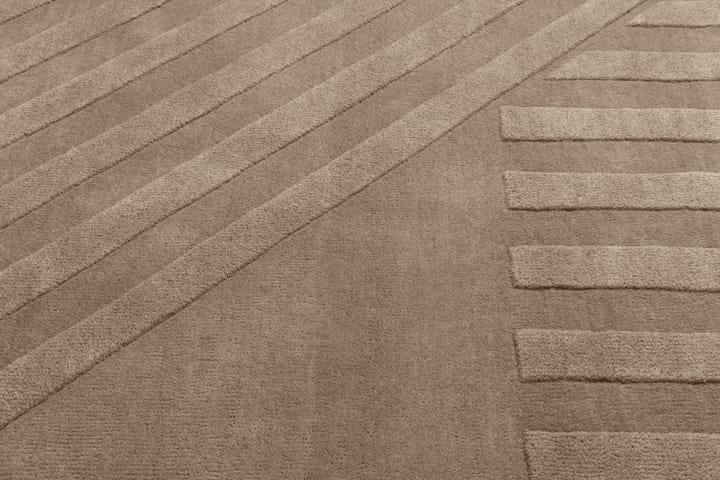 Levels ullmatta stripes grå - 170x240 cm - NJRD