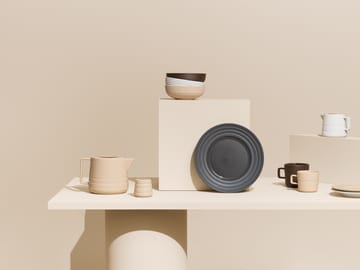 Lines mugg 30 cl - Beige - NJRD