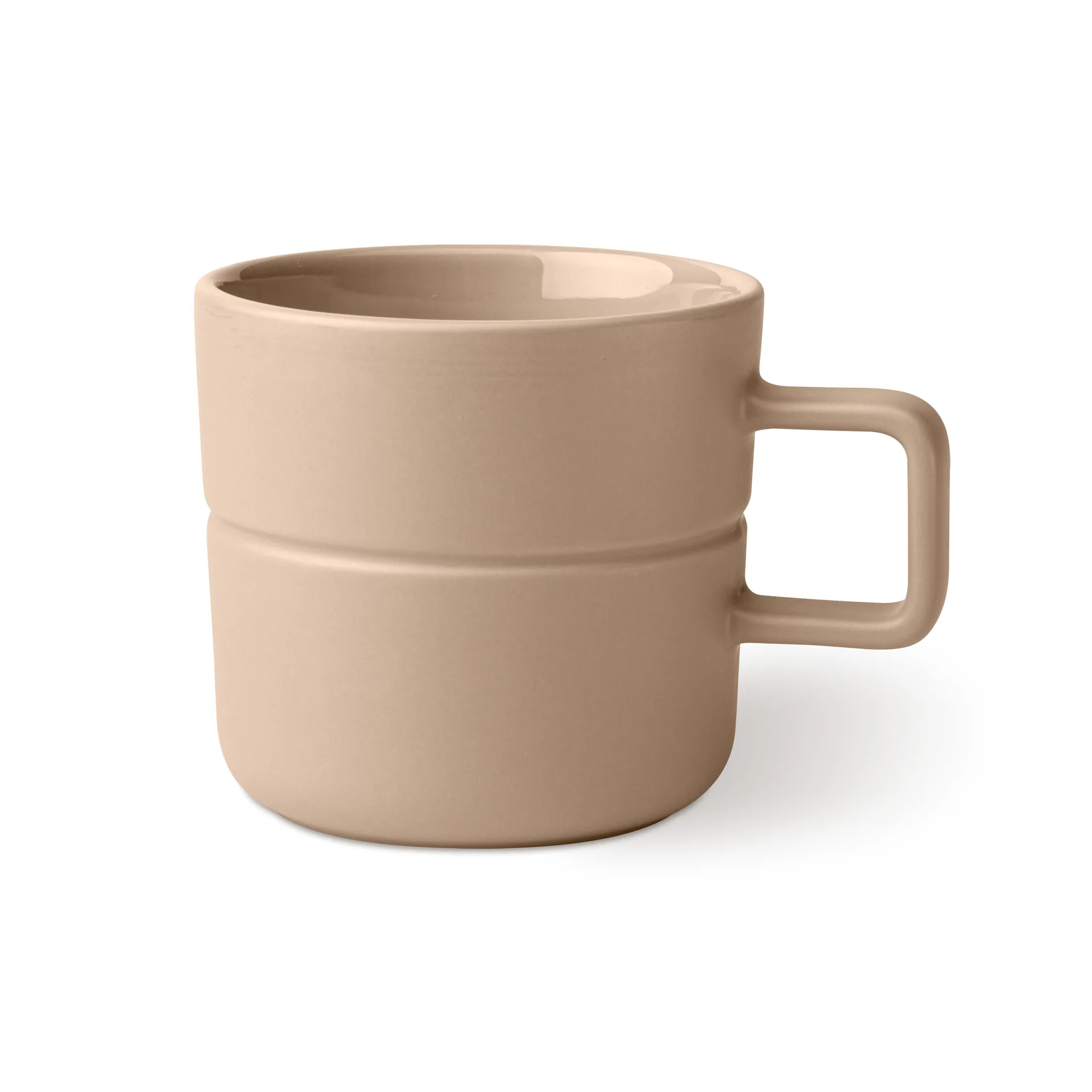 Lines mugg 50 cl, Beige NJRD
