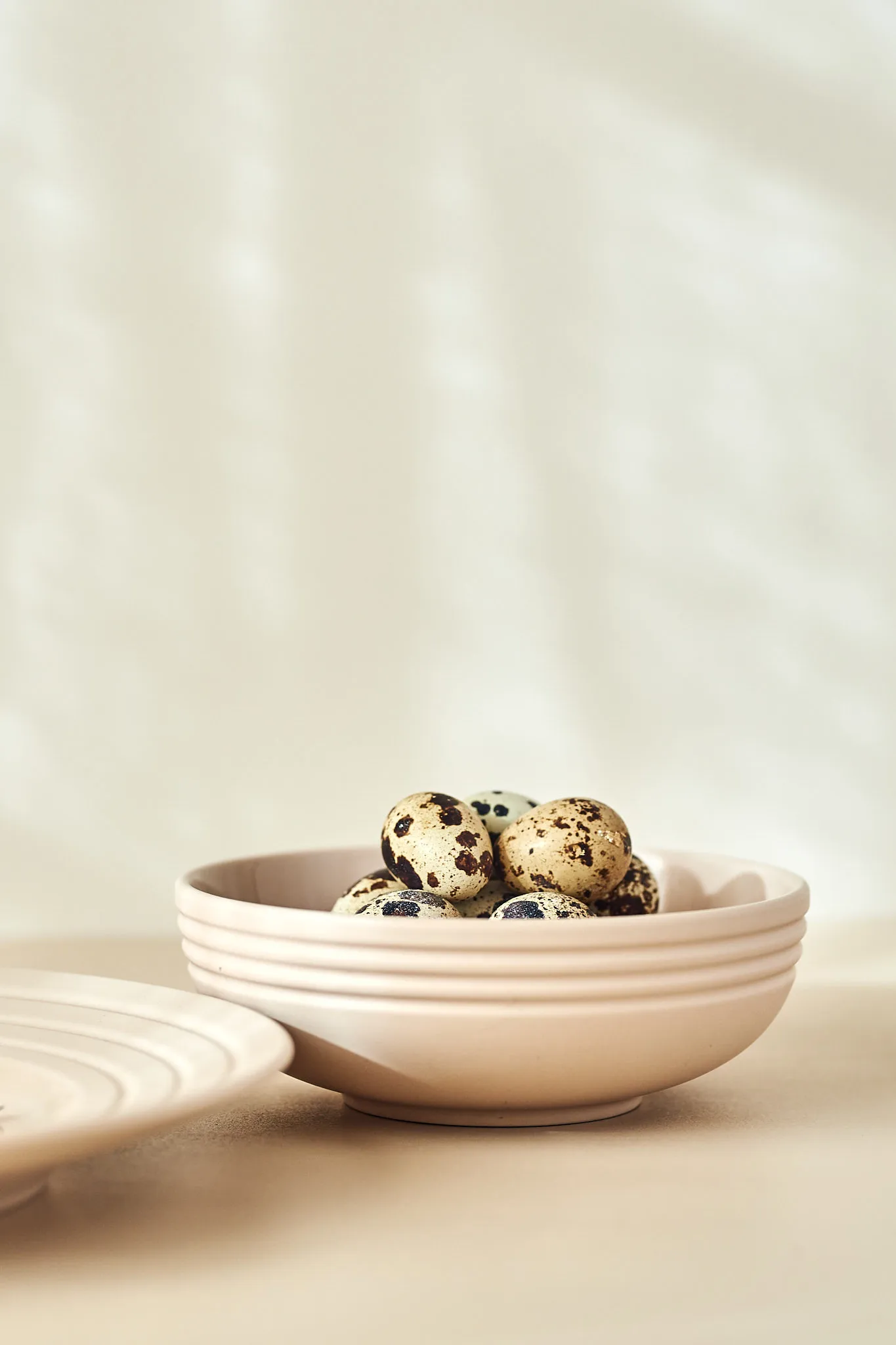 Lines skål Ø16 cm, Beige NJRD