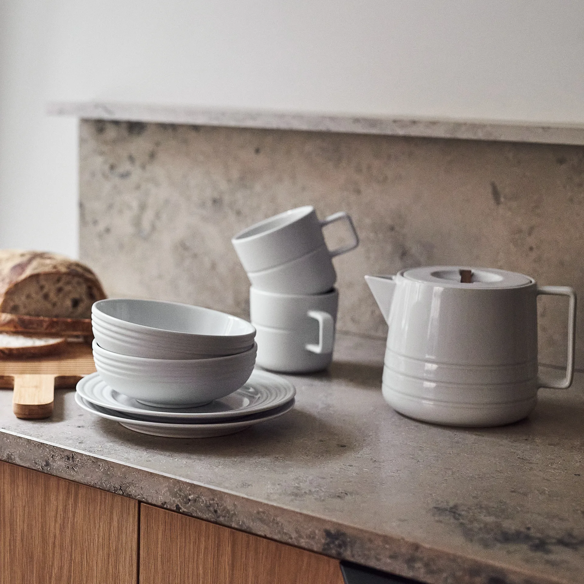 Lines skål Ø16 cm, Vit NJRD