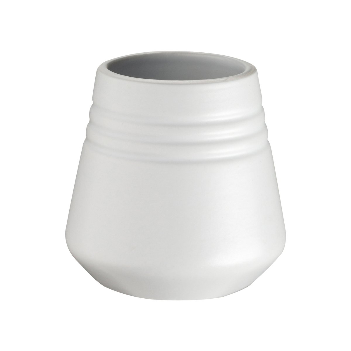 NJRD Lines vas 8 cm Vit | Skandinavisk Design | Vaser | Vit