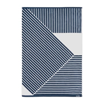 Stripes badhandduk 100x150 cm - Blå - NJRD