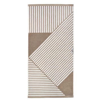 Stripes badhandduk 70x140 cm - Beige - NJRD