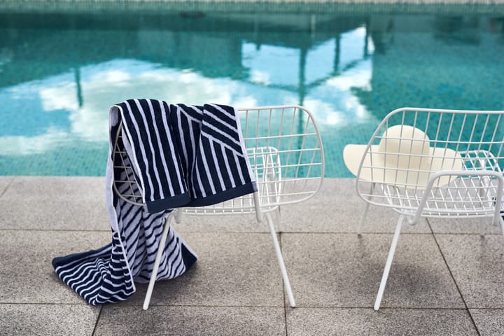 Stripes badhandduk 70x140 cm, Blå NJRD