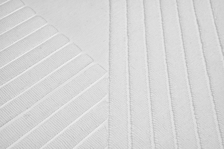 Stripes badrumsmatta 50x90 cm - Vit - NJRD