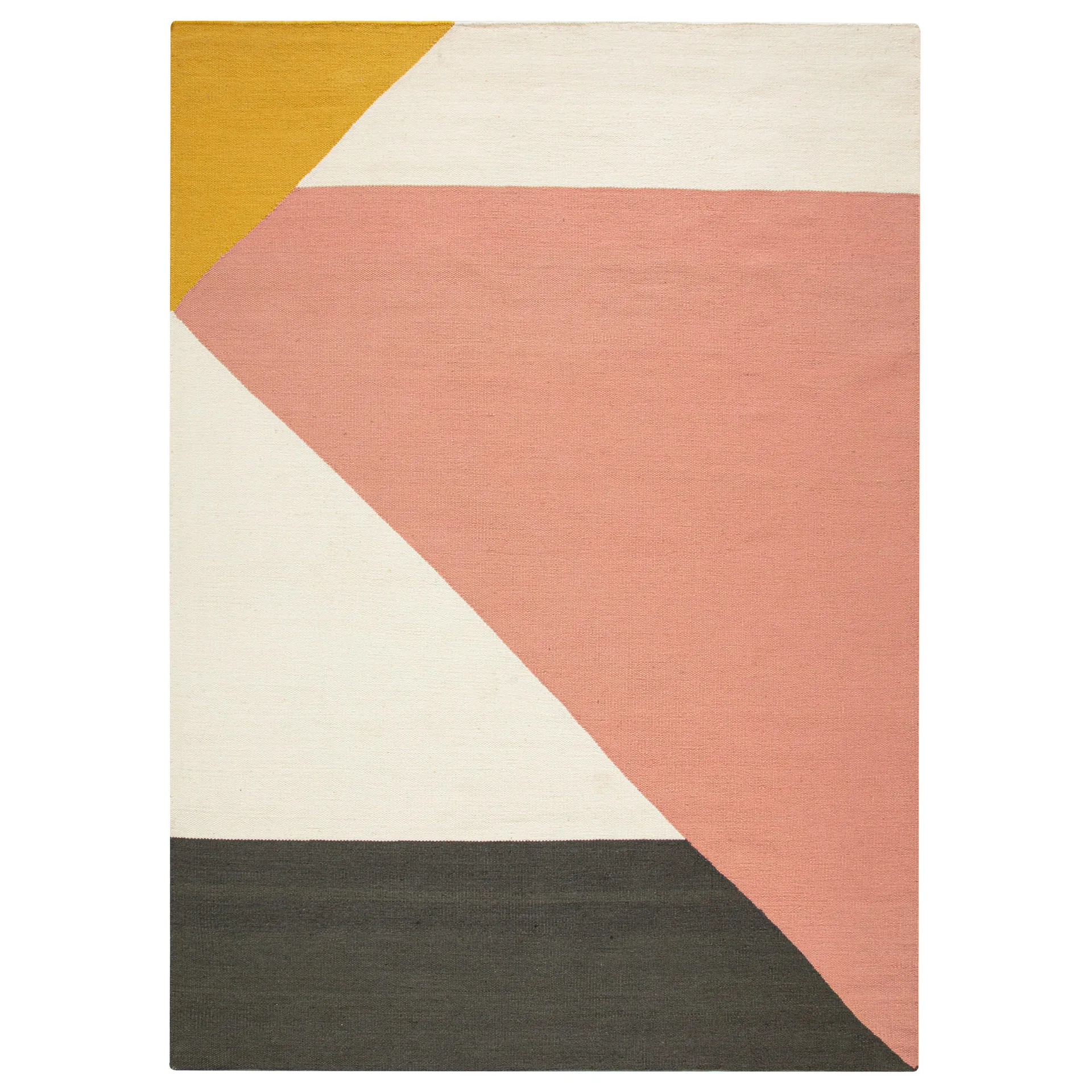 Stripes blocks kelimmatta rosa, 200x300 cm NJRD