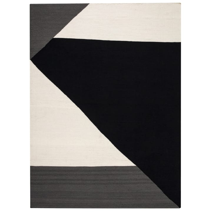 Stripes blocks kelimmatta svart - 200x300 cm - NJRD
